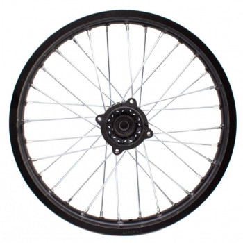 Диск колеса 17x1.8 (спицы) передний (ось-15mm) TTR-125 алюминий