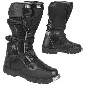 Мотоботы кросс Hizer AT-6090 Чёрные размер 44