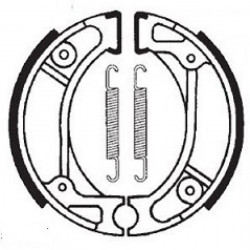 Колодки барабанного тормоза Honda Dio/Tact TRW
