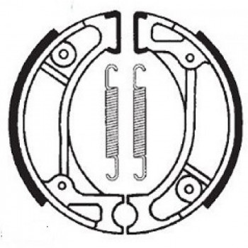 Колодки барабанного тормоза Honda Dio/Tact TRW