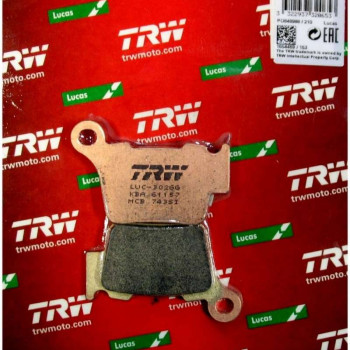 Колодки дискового тормоза задние GR-7 TRW