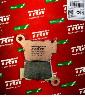 Колодки дискового тормоза задние GR-7 TRW