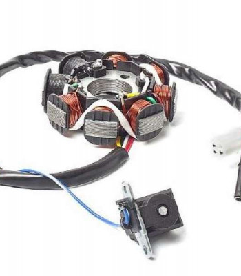 Статор генератора 4T 139QMB 50сс (2 индукц. кат. 5 конт.) SCOOTER-M