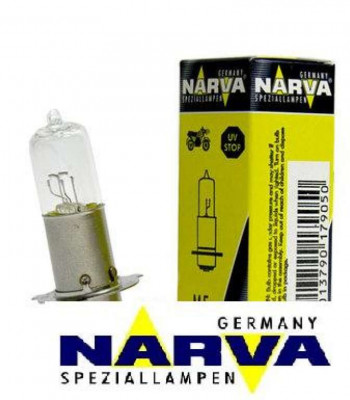 Лампа фары Narva P15D-25-3 12V 35/35W галоген