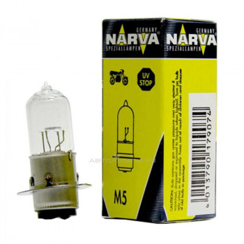 Лампа фары Narva P15D-25-1 12V 35/35W галоген