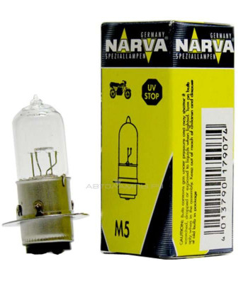 Лампа фары Narva P15D-25-1 12V 35/35W галоген