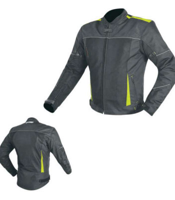 Куртка мотоциклетная текстиль Hizer AT-2310 black XL