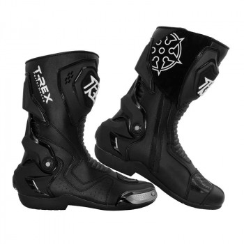 Мотоботы спорт Rio Racing T-REX Чёрные размер 42