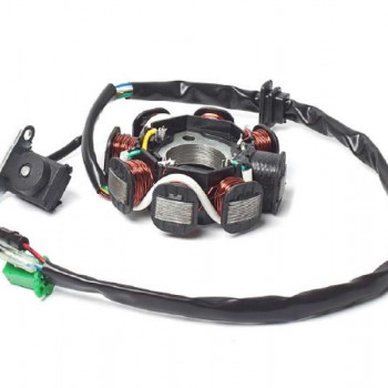 Статор генератора 4T152QMI,157QMJ 125/150сс 8 катушек CN