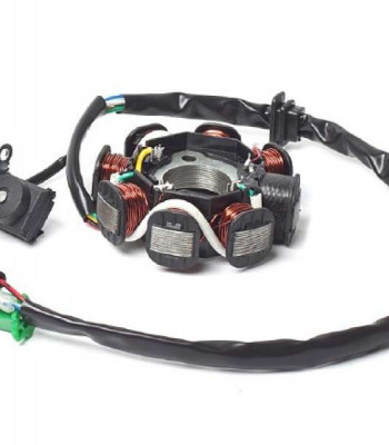 Статор генератора 4T152QMI,157QMJ 125/150сс 8 катушек CN