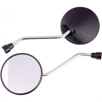 Зеркала DELTA (мопед) круглые прав. резьба М8 CN