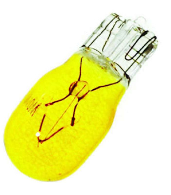 Лампа поворота 12V 10W без цоколя желтая CN