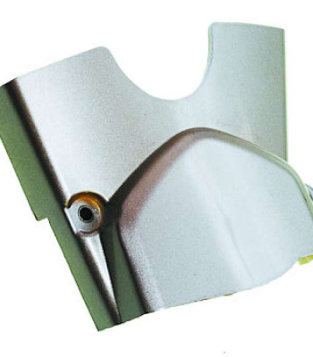 Крышка левого картера двигателя 4T 139FMB (мопед) 50сс задняя CN