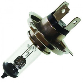 Лампа фары галоген H4 P43T 12V 18/18W прозрачная CN